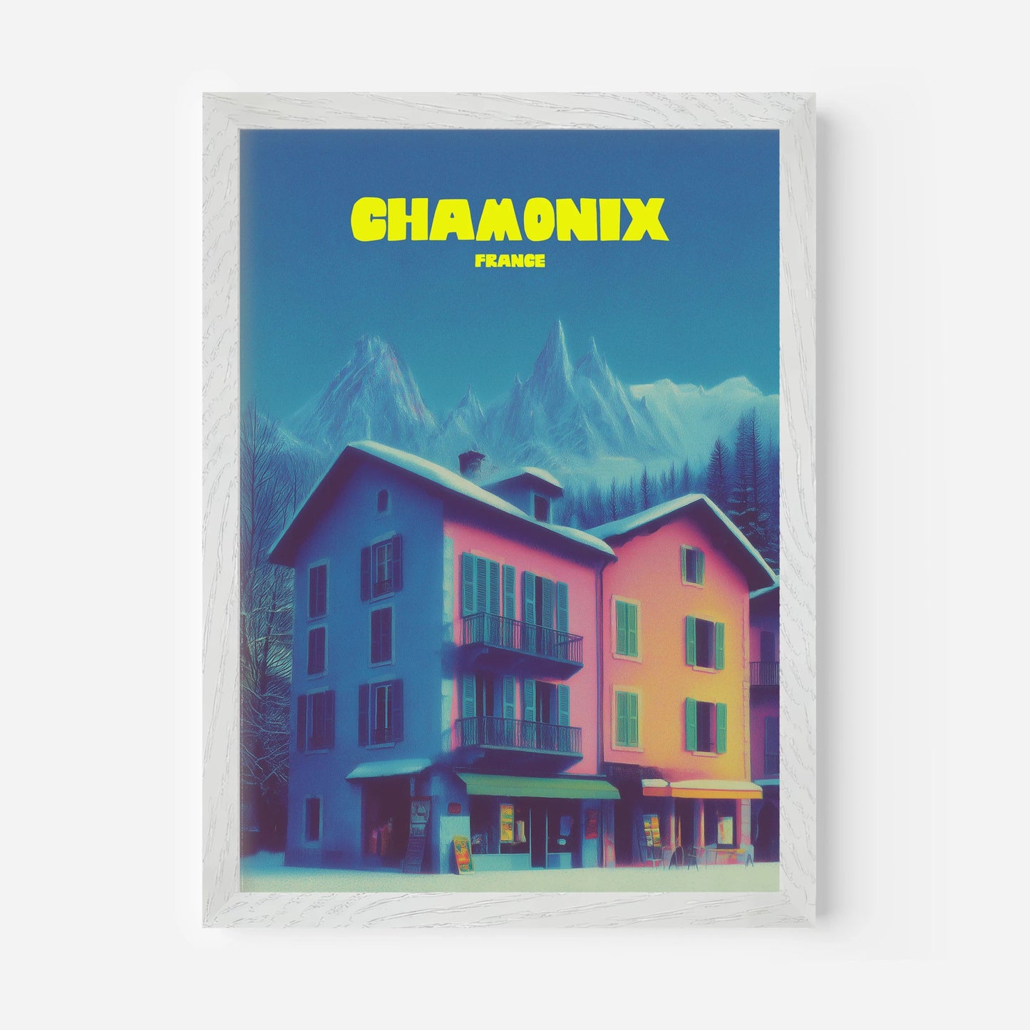 Chamonix France Travel Poster - Postered