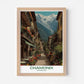 Chamonix Switzerland Europe Travel Poster - Postered