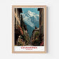 Chamonix Switzerland Europe Travel Poster - Postered