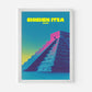 Chichen Itza Mexico Travel Poster - Postered