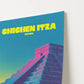 Chichen Itza Mexico Travel Poster - Postered