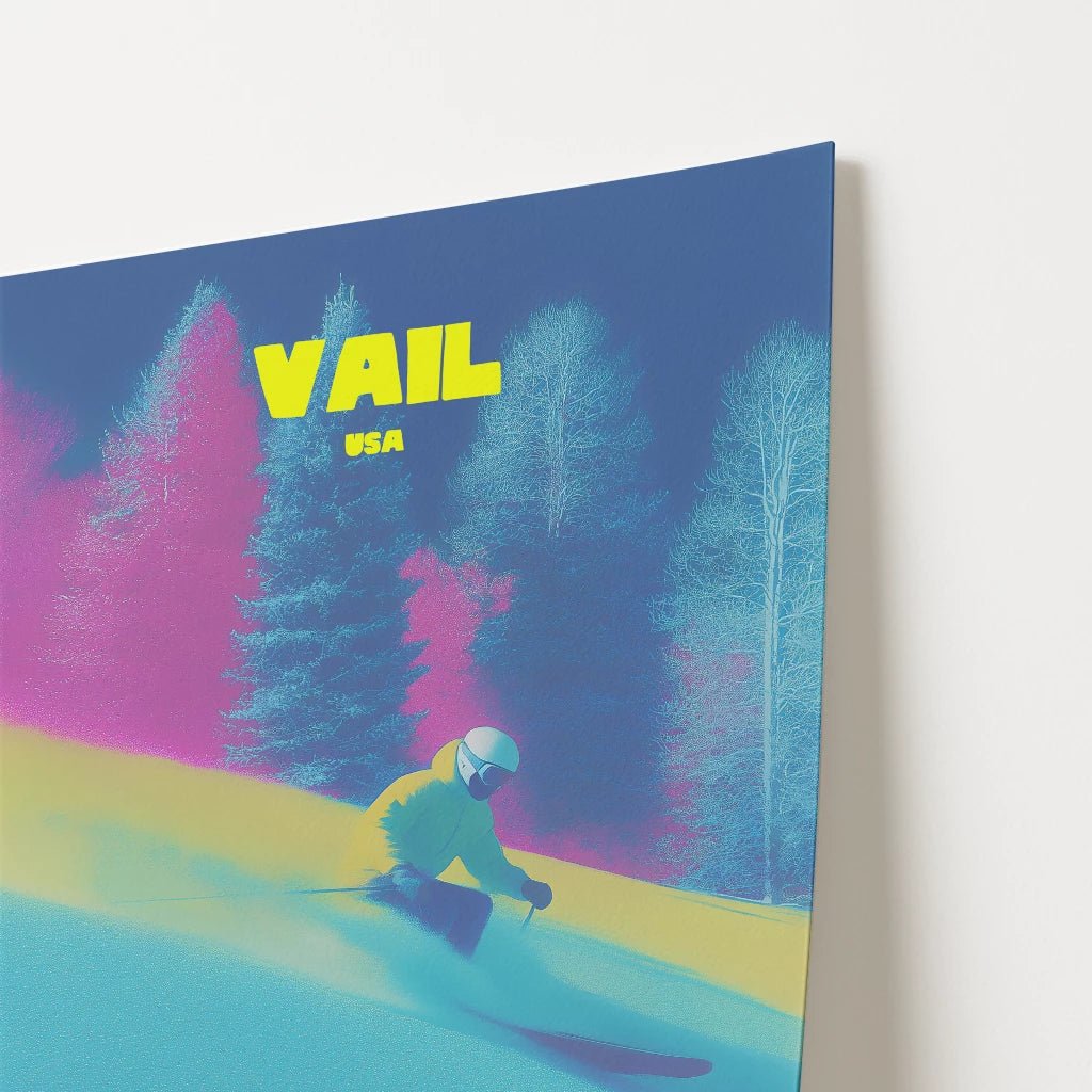 Colorado Vail USA Travel Poster - Postered