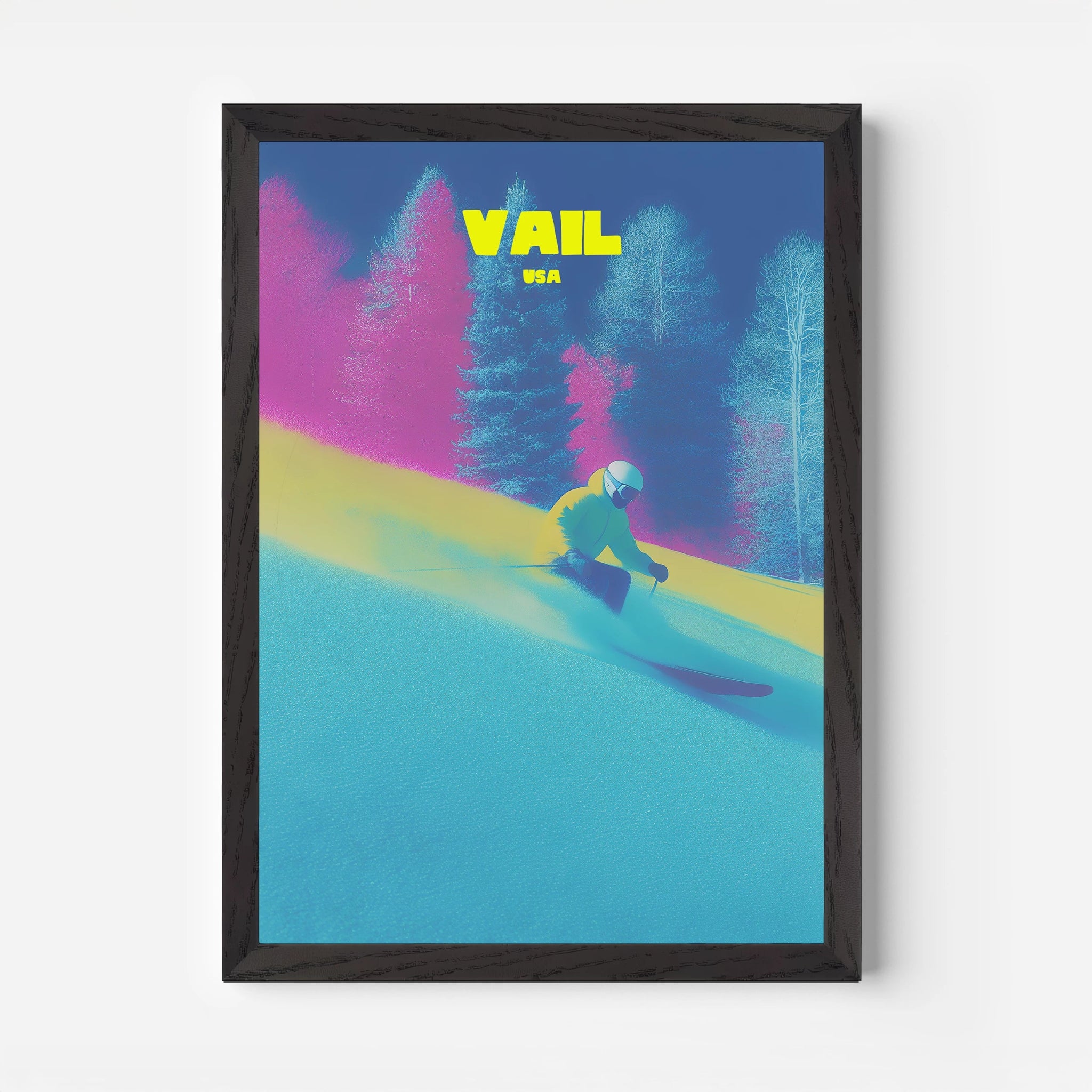 Colorado Vail USA Travel Poster - Postered