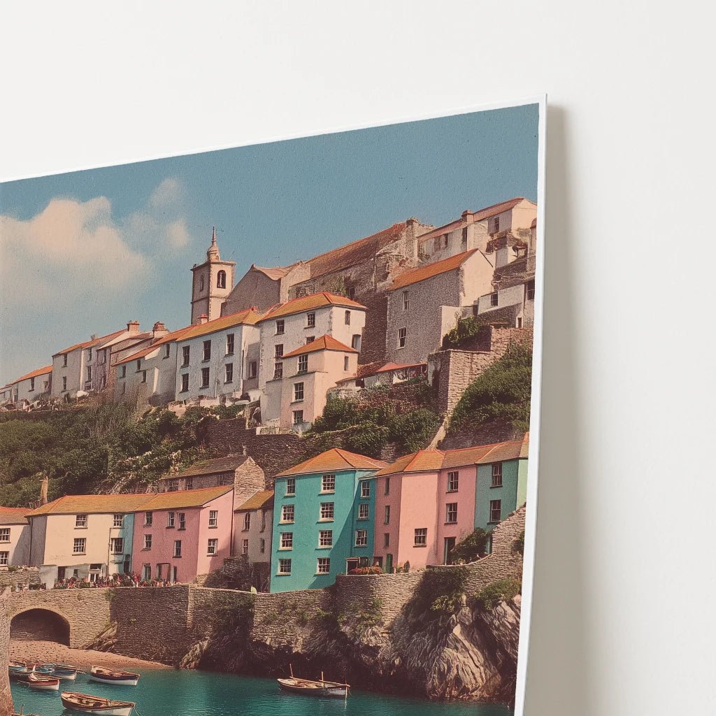 Cornwall England Europe Travel Poster - Postered