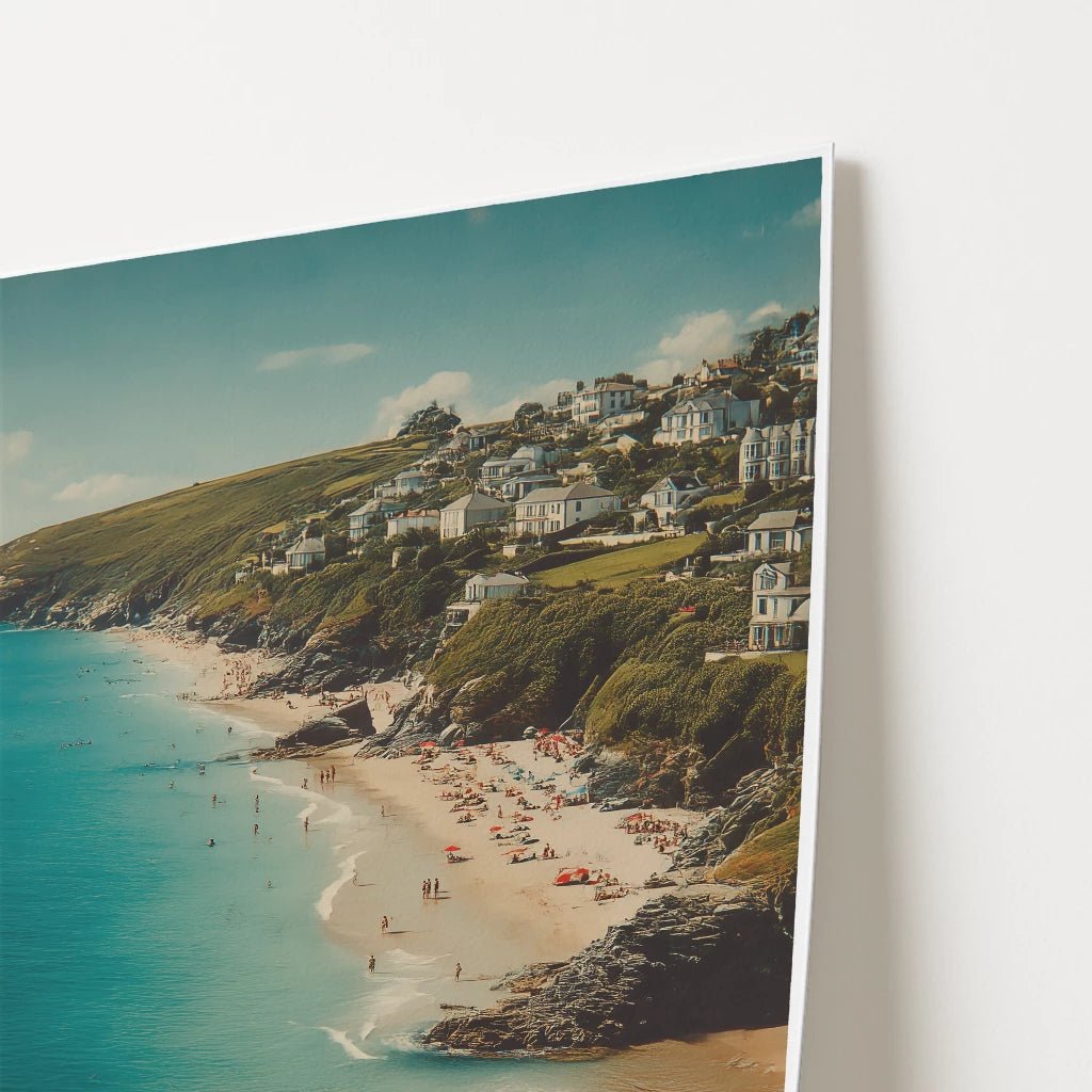 Cornwall England Europe Travel Poster - Postered