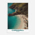 Cornwall England Europe Travel Poster - Postered