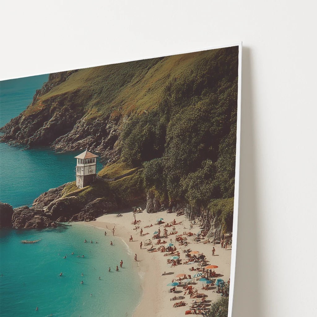 Cornwall England Europe Travel Poster - Postered