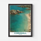 Cornwall England Europe Travel Poster - Postered