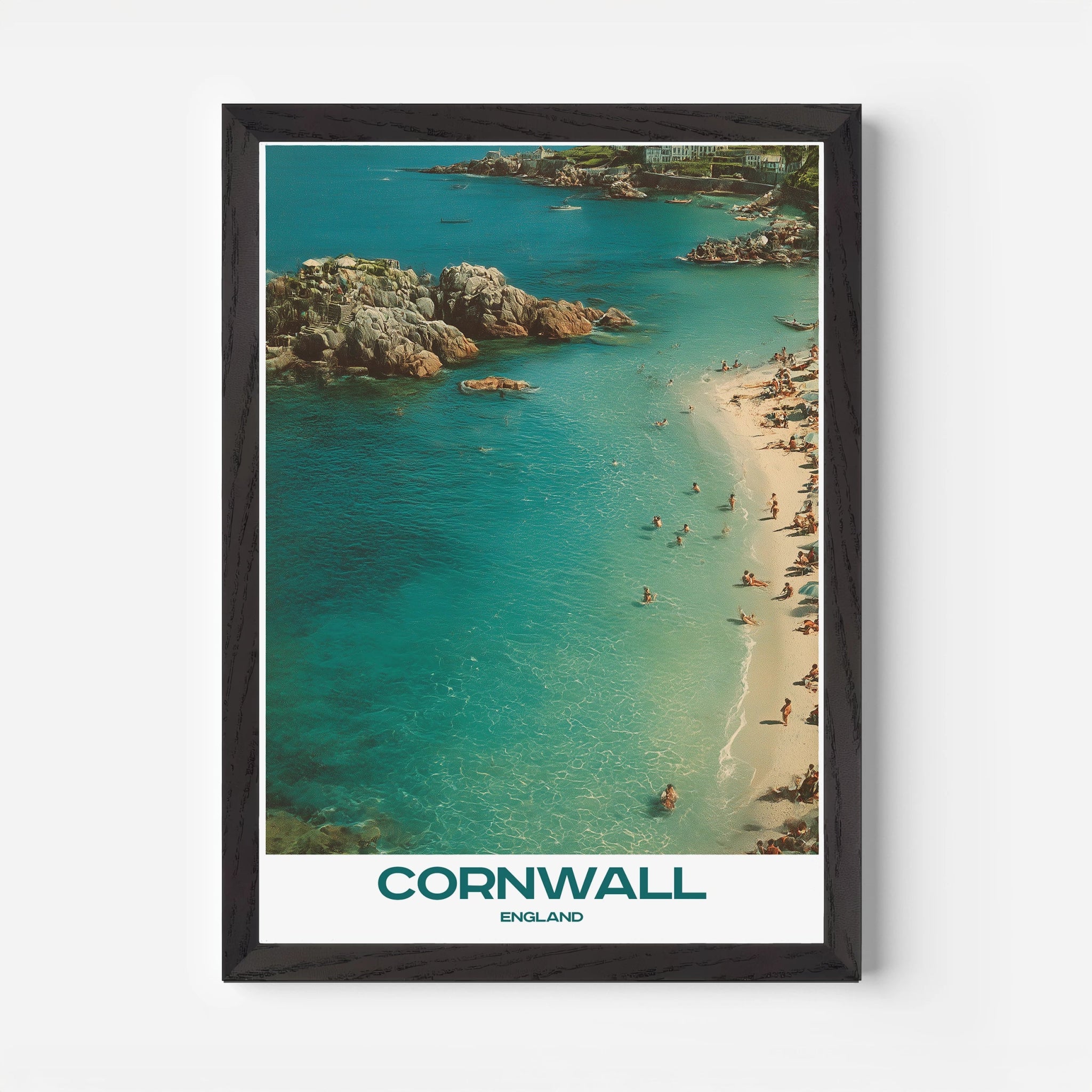 Cornwall England Europe Travel Poster - Postered