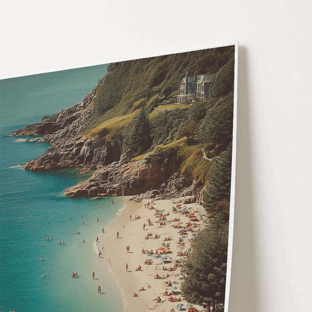 Cornwall England Europe Travel Poster - Postered