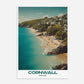 Cornwall England Europe Travel Poster - Postered