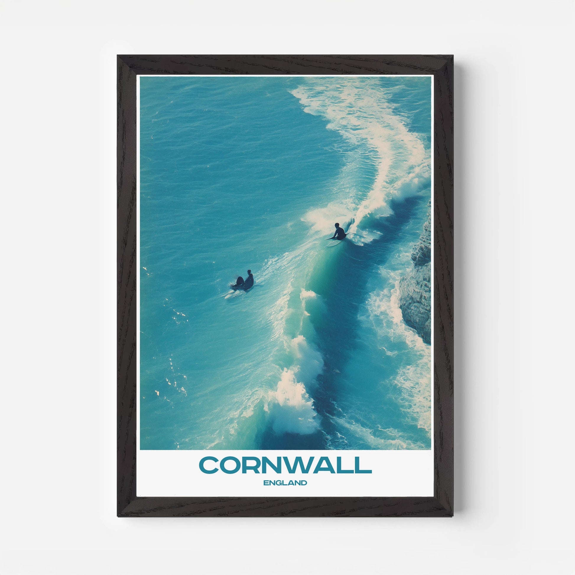 Cornwall England Europe Travel Poster - Postered