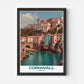 Cornwall England Europe Travel Poster - Postered