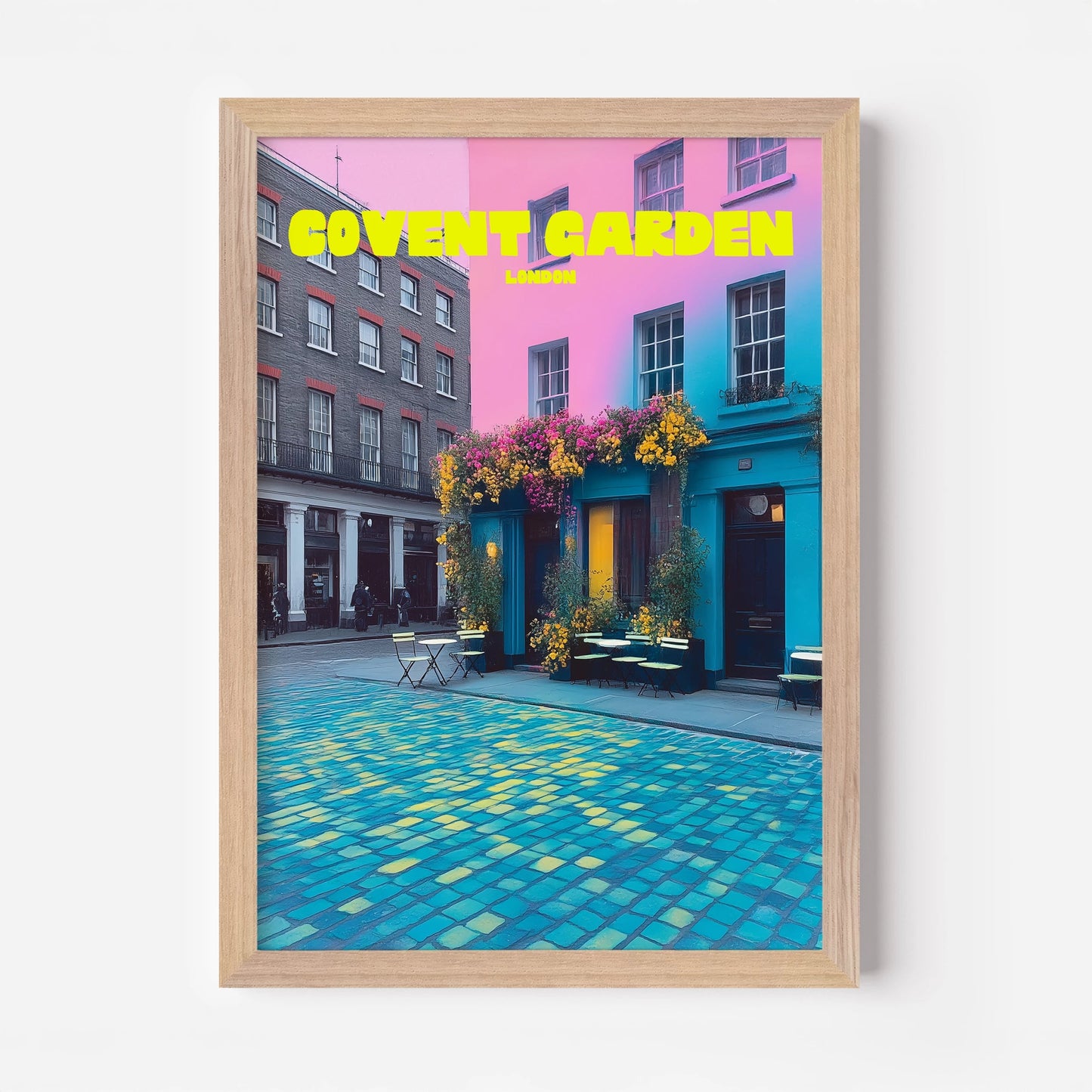 Covent Garden London England Travel Poster - Postered