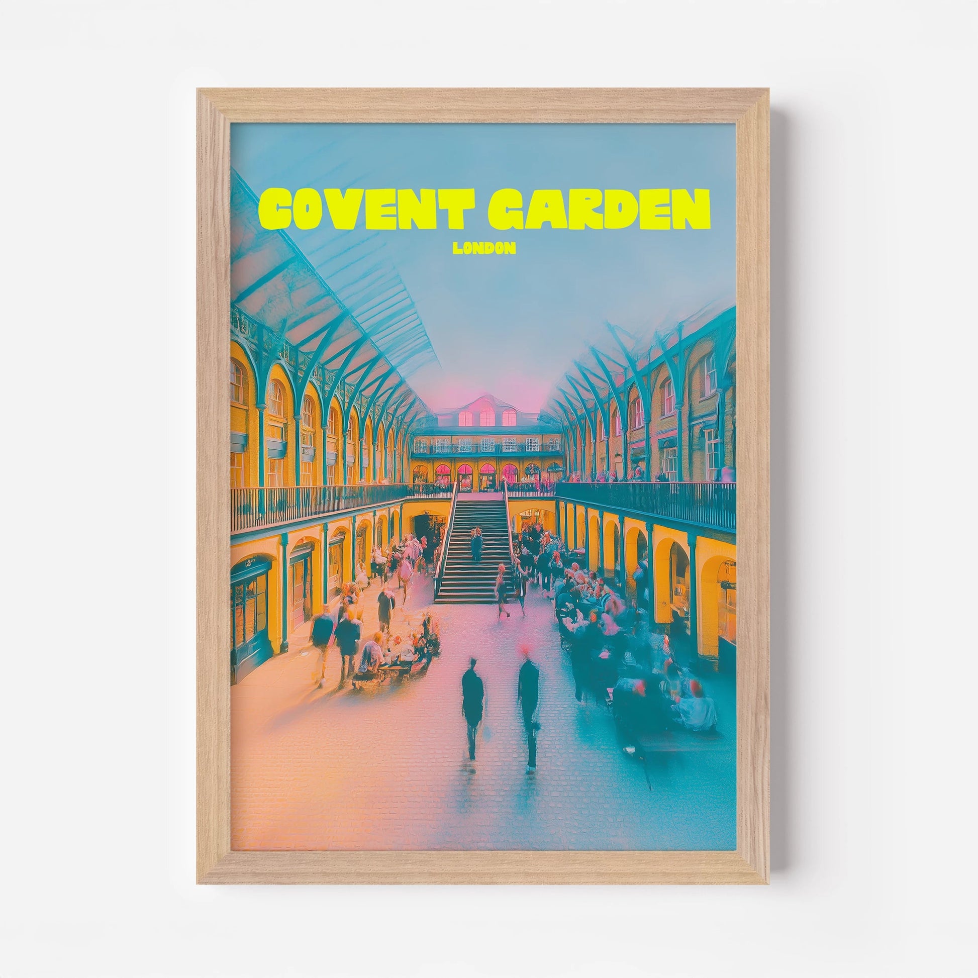 Covent Garden London England Travel Poster - Postered