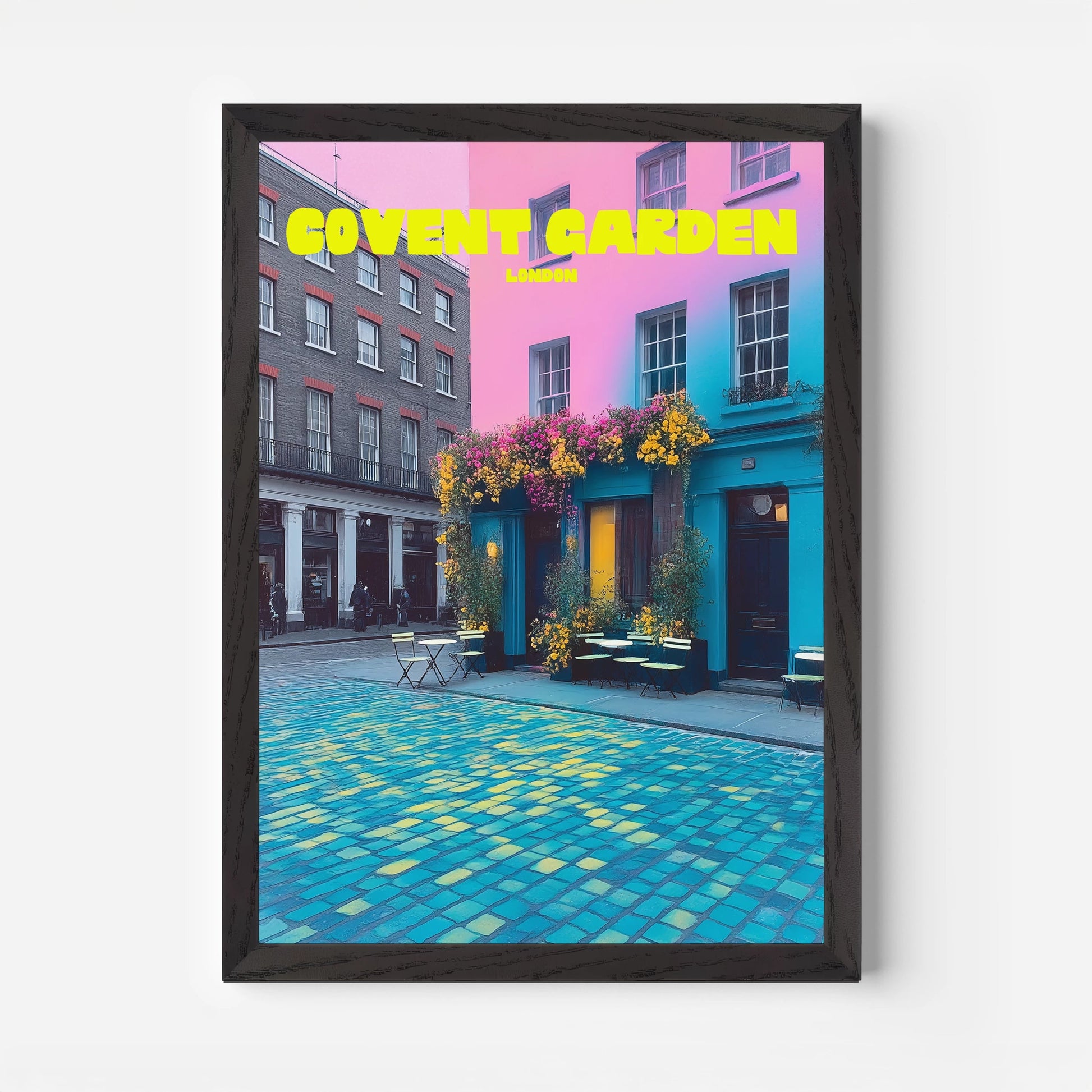Covent Garden London England Travel Poster - Postered