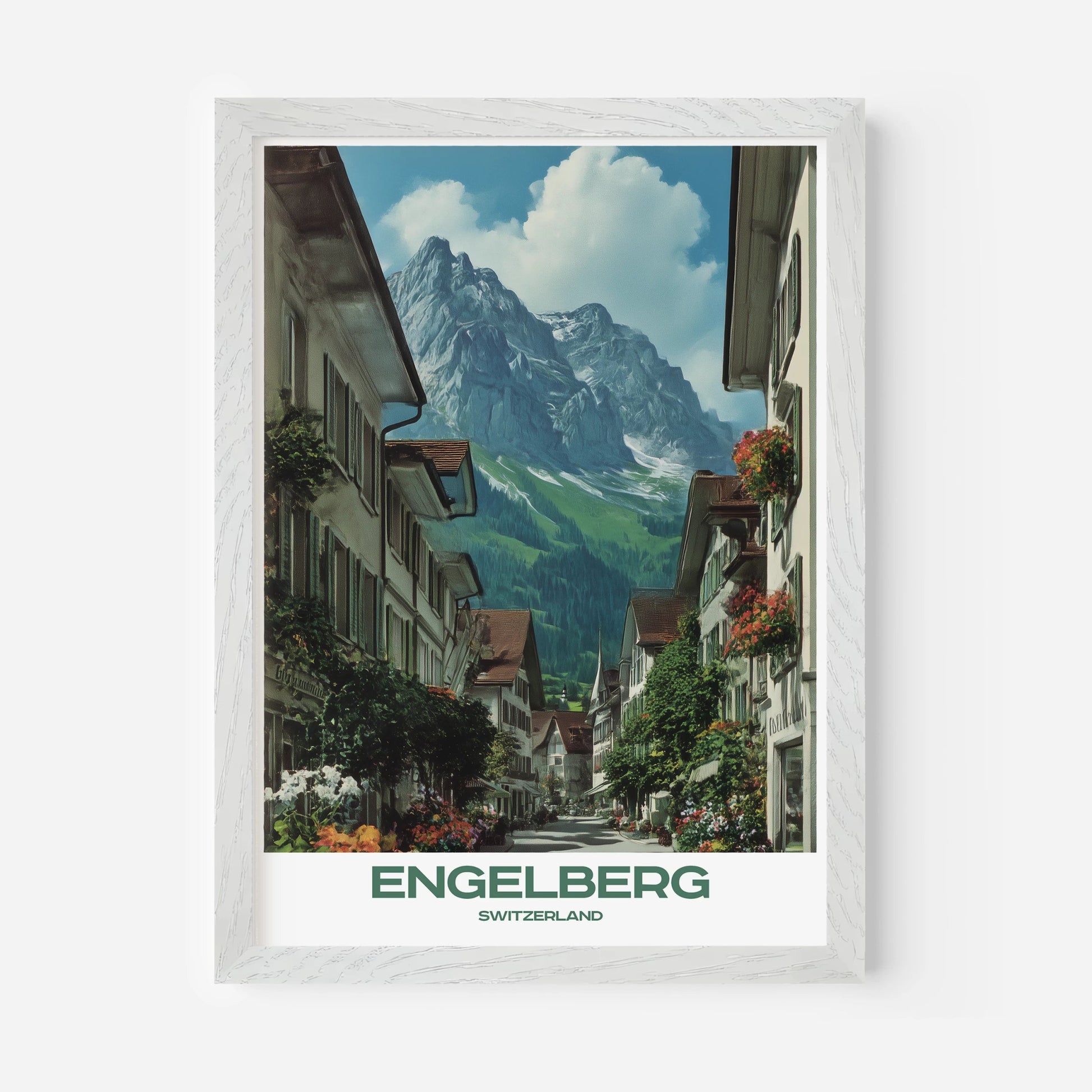 Engelberg Switzerland Europe Travel Poster - Postered