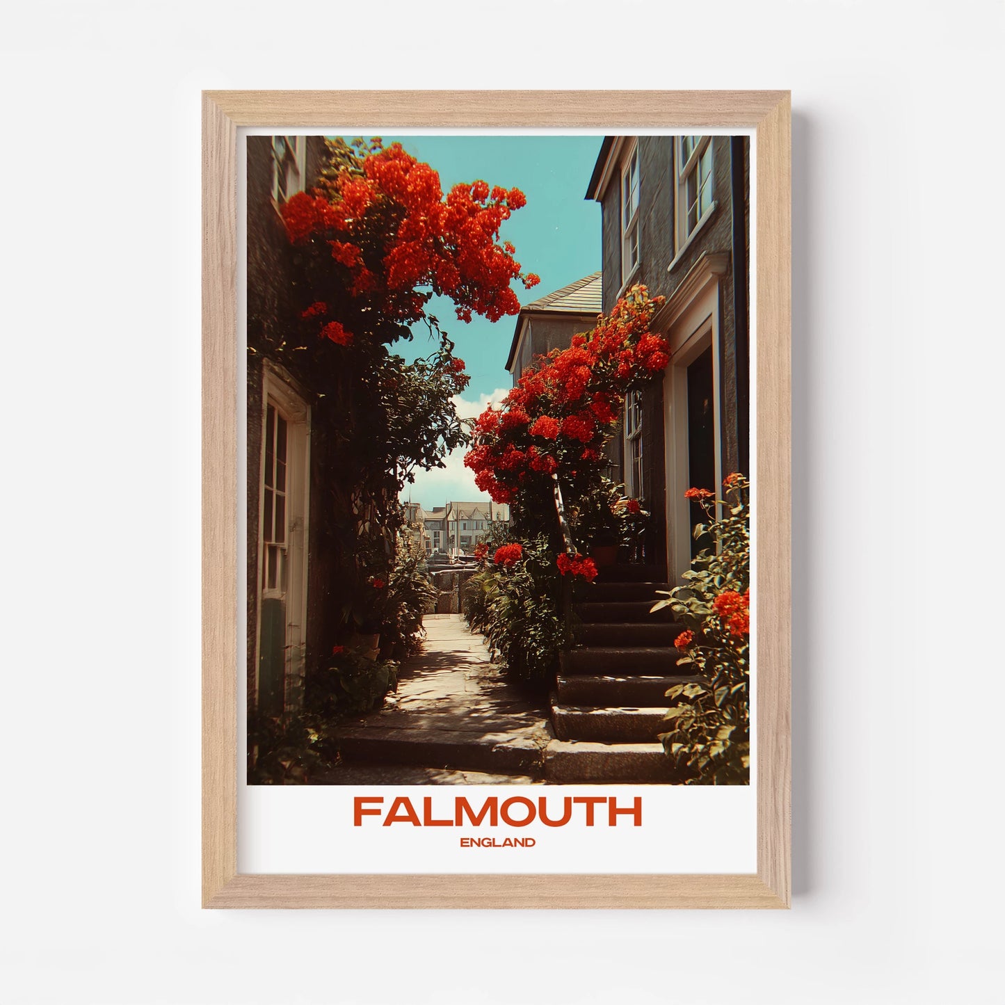 Falmouth Cornwall England Europe Travel Poster - Postered
