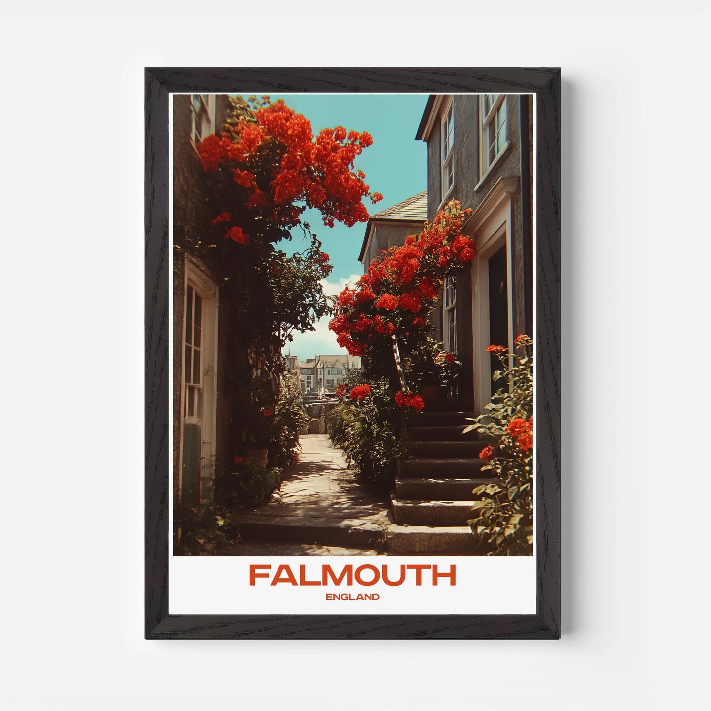 Falmouth Cornwall England Europe Travel Poster - Postered