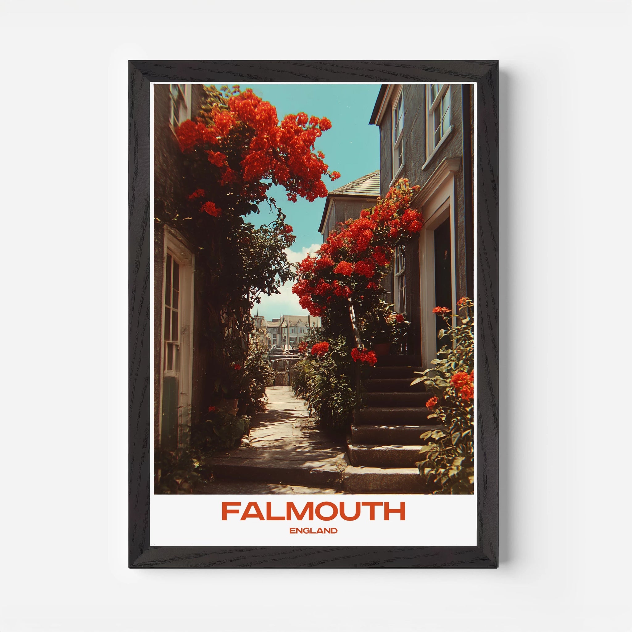 Falmouth Cornwall England Europe Travel Poster - Postered