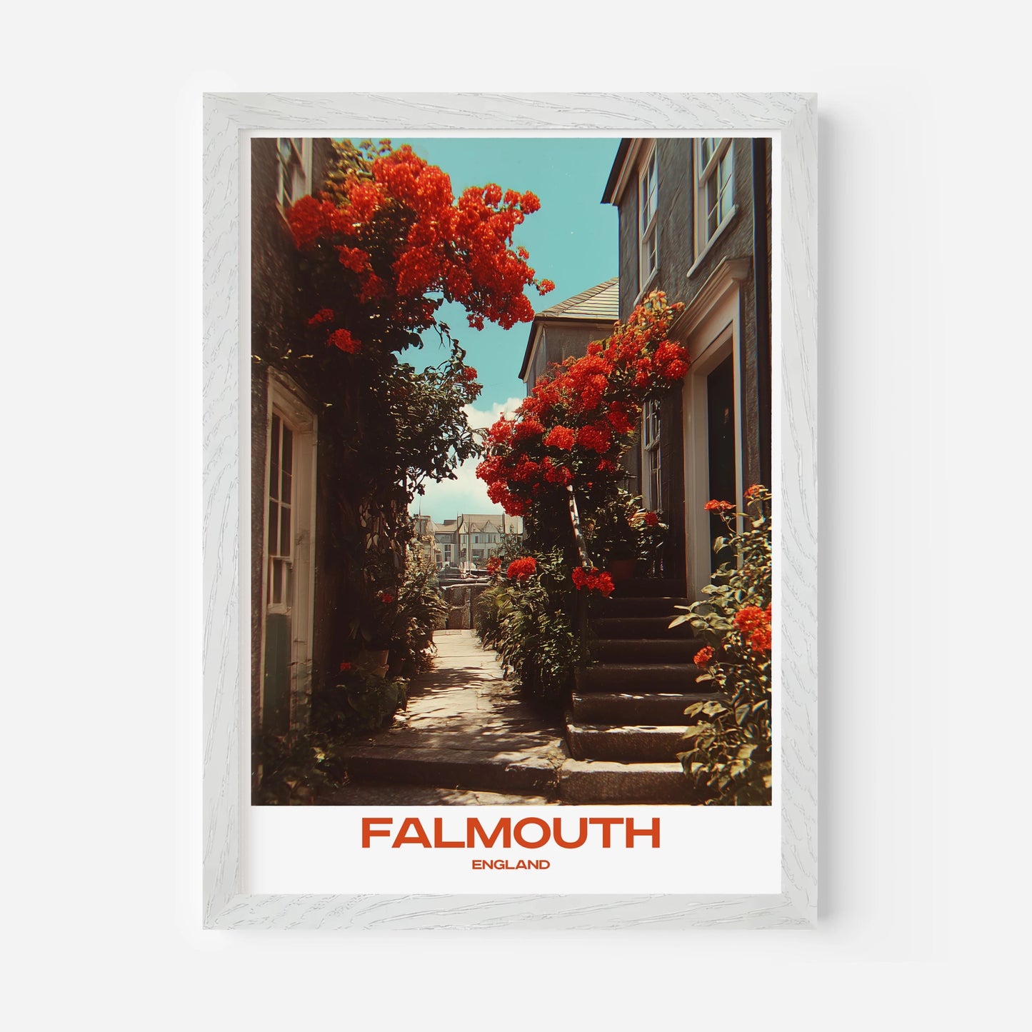 Falmouth Cornwall England Europe Travel Poster - Postered
