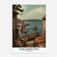 Falmouth Cornwall England Europe Travel Poster - Postered