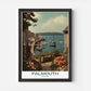 Falmouth Cornwall England Europe Travel Poster - Postered