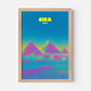 Giza Egypt Pyramids Travel Poster - Postered