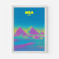 Giza Egypt Pyramids Travel Poster - Postered