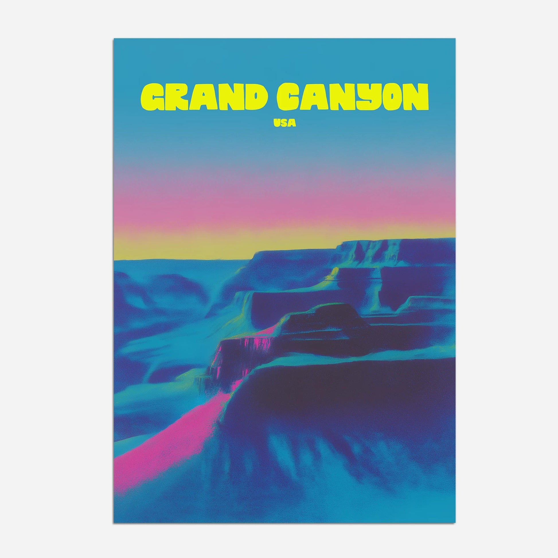 Grand Canyon USA Travel Poster - Postered