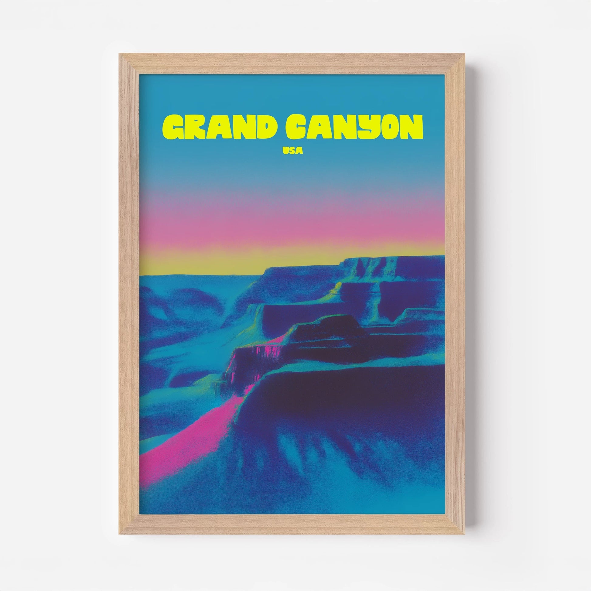 Grand Canyon USA Travel Poster - Postered
