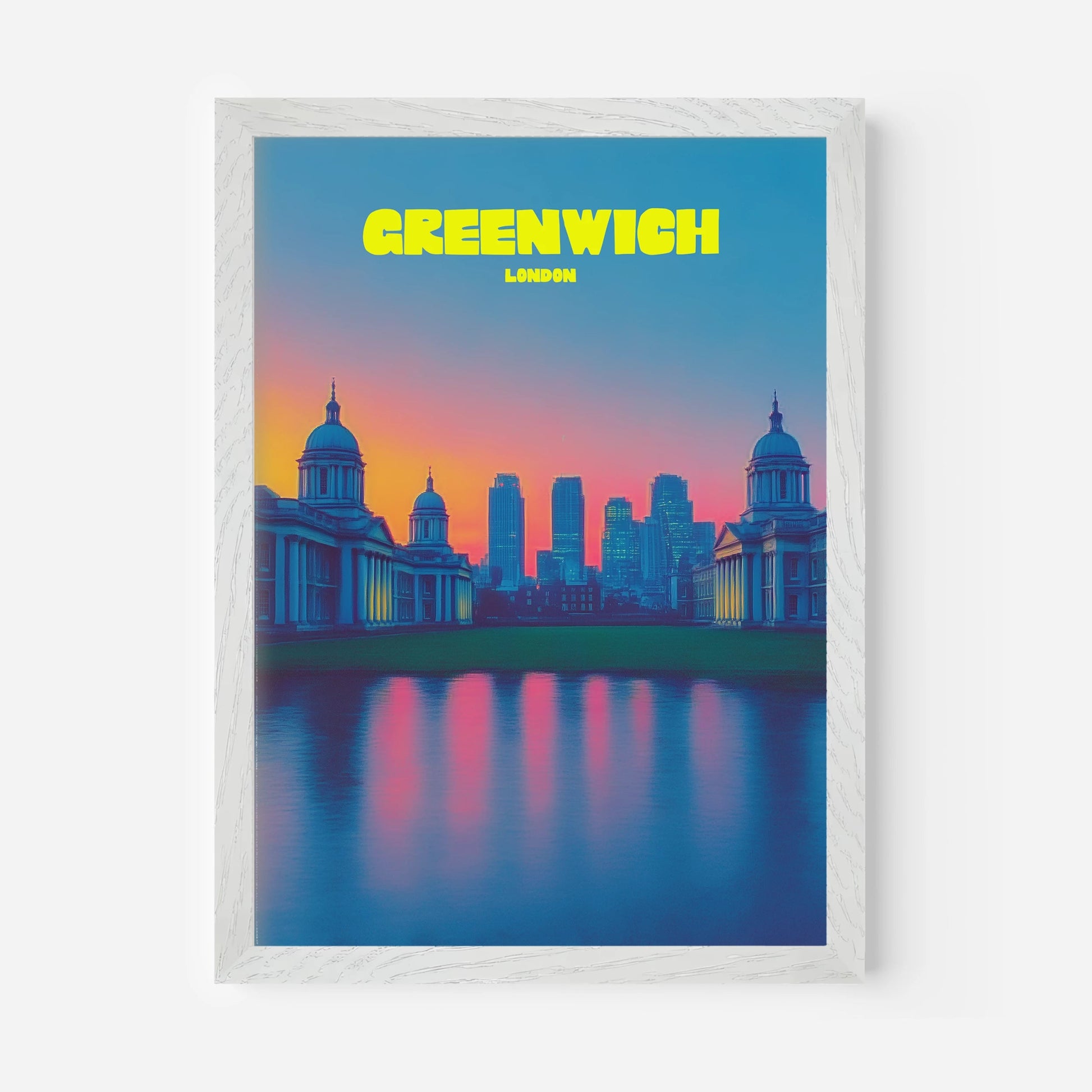 Greenwich London England Travel Poster - Postered