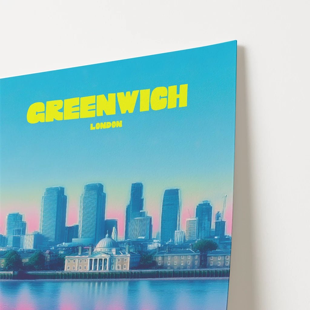 Greenwich London England Travel Poster - Postered