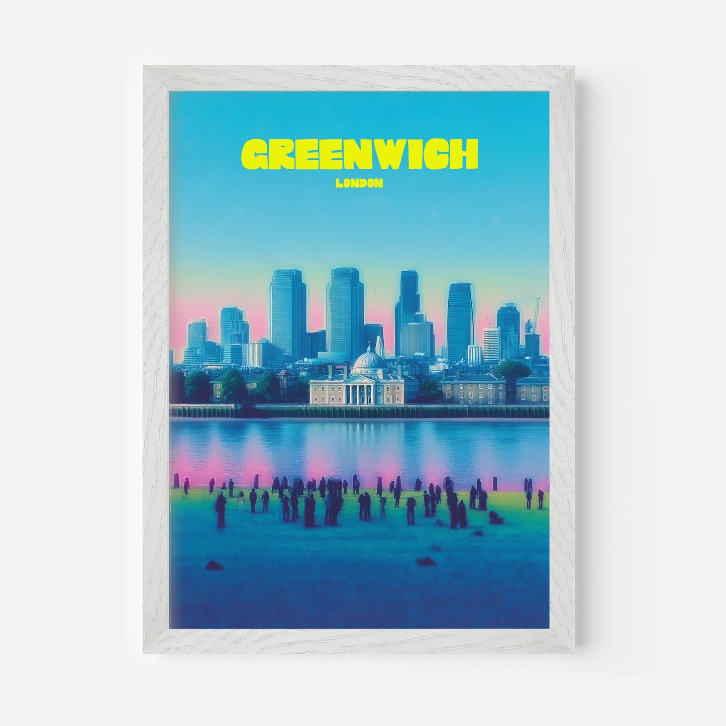 Greenwich London England Travel Poster - Postered