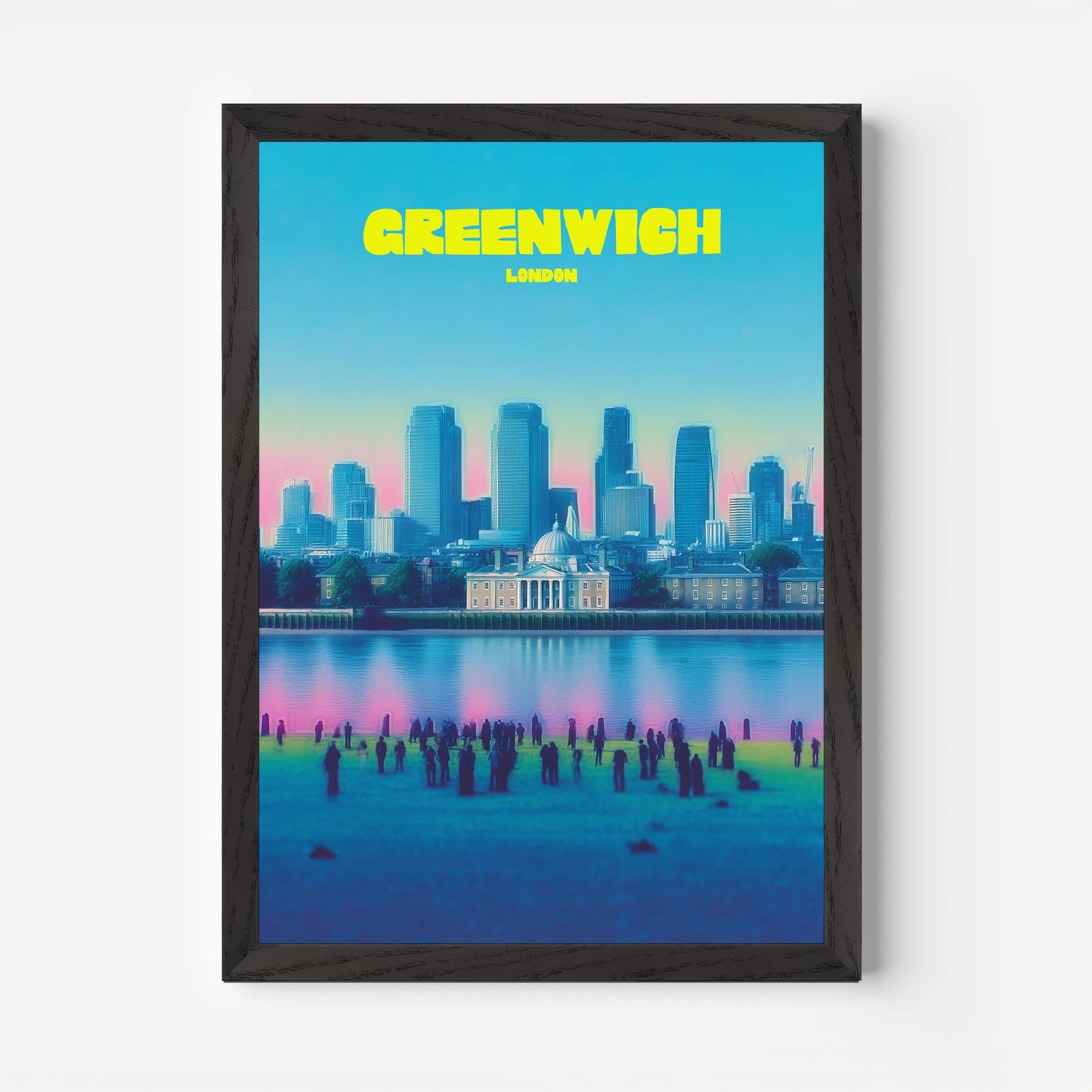 Greenwich London England Travel Poster - Postered