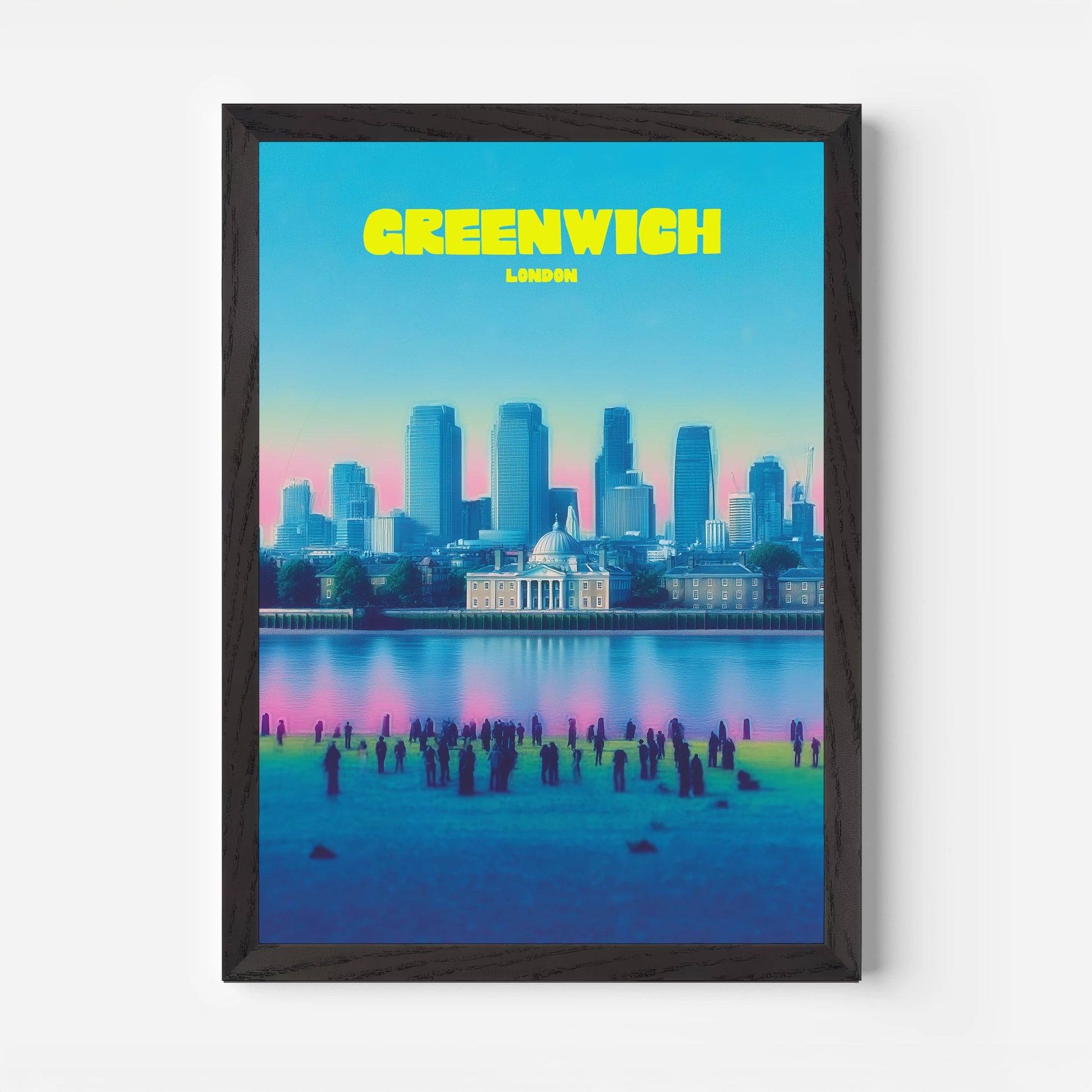 Greenwich London England Travel Poster - Postered