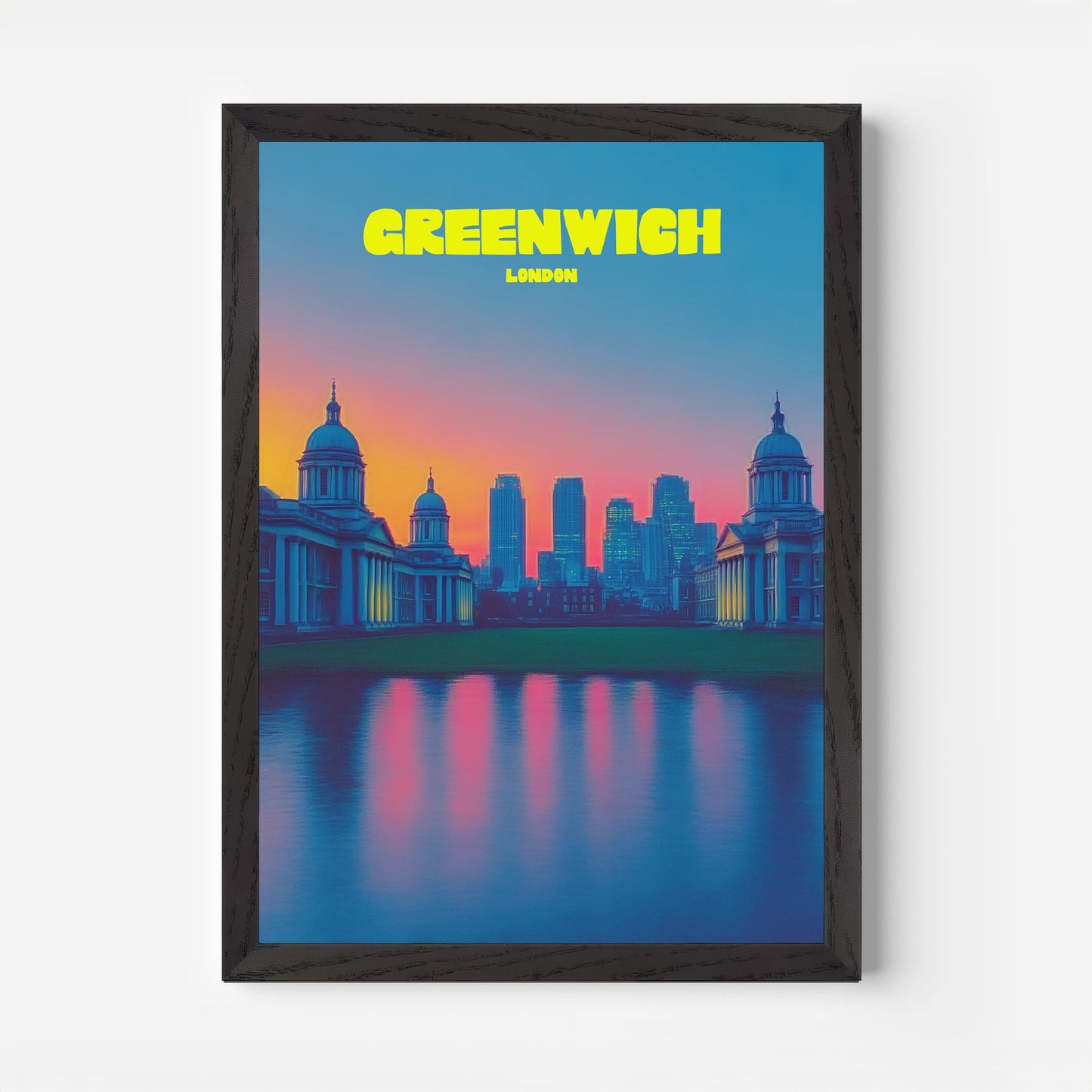 Greenwich London England Travel Poster - Postered