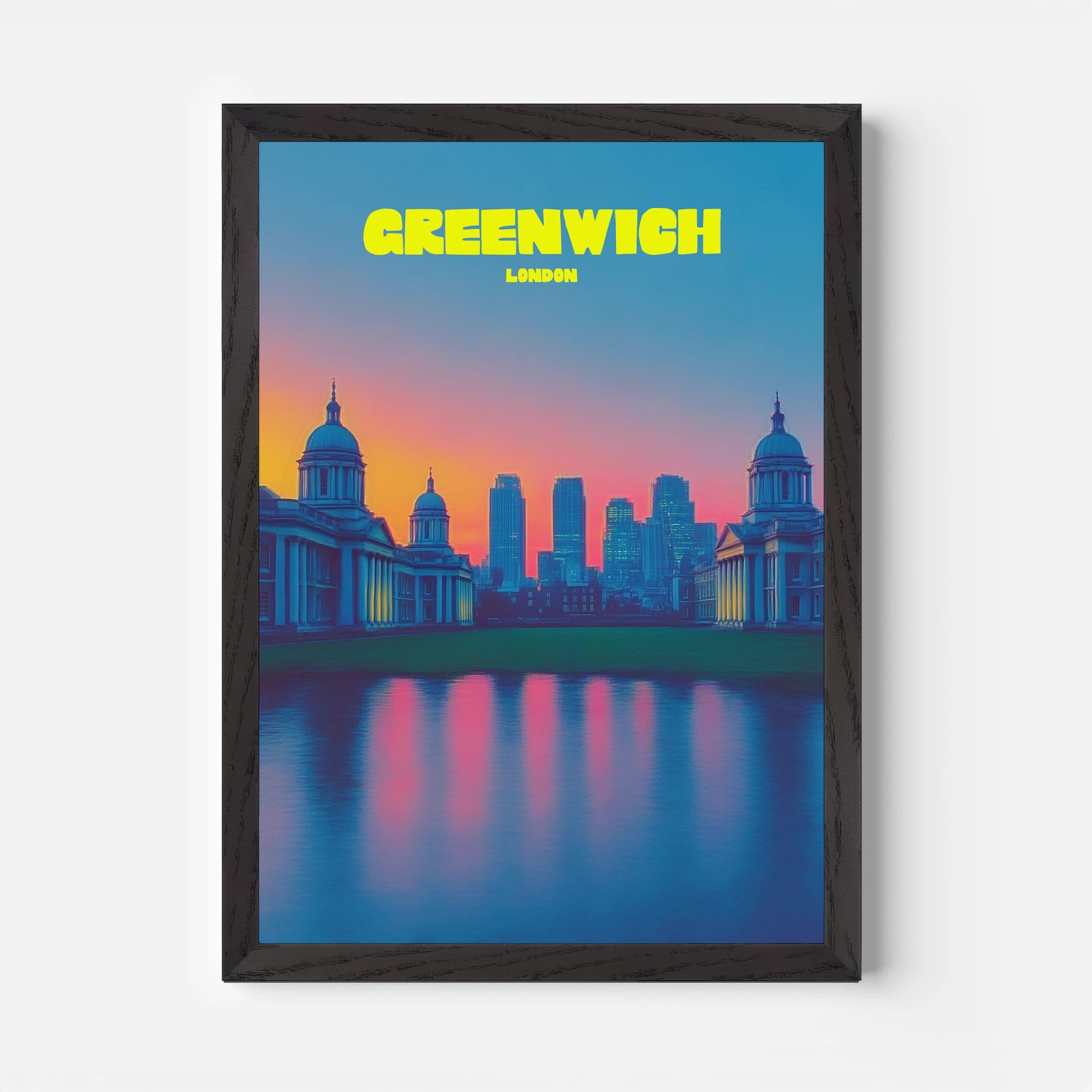 Greenwich London England Travel Poster - Postered
