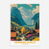 Grindelwald Switzerland Europe Travel Poster - Postered