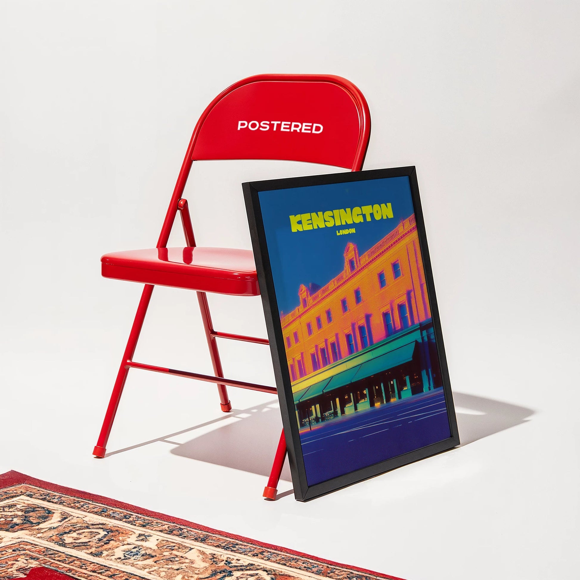 Kensington London England Travel Poster - Postered