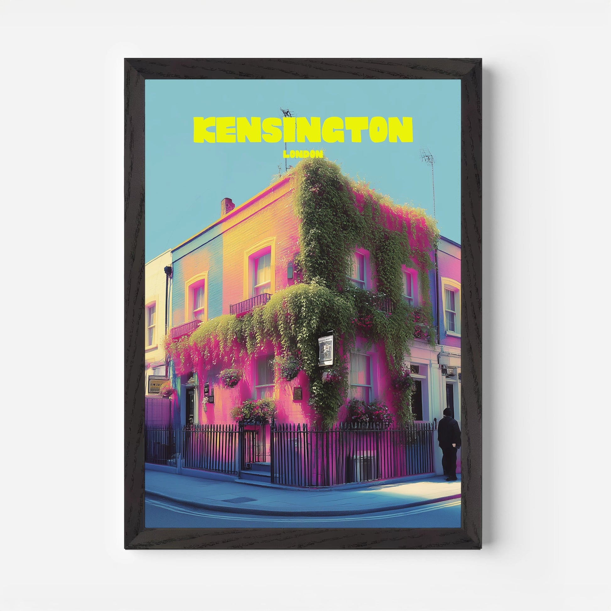 Kensington London England Travel Poster - Postered