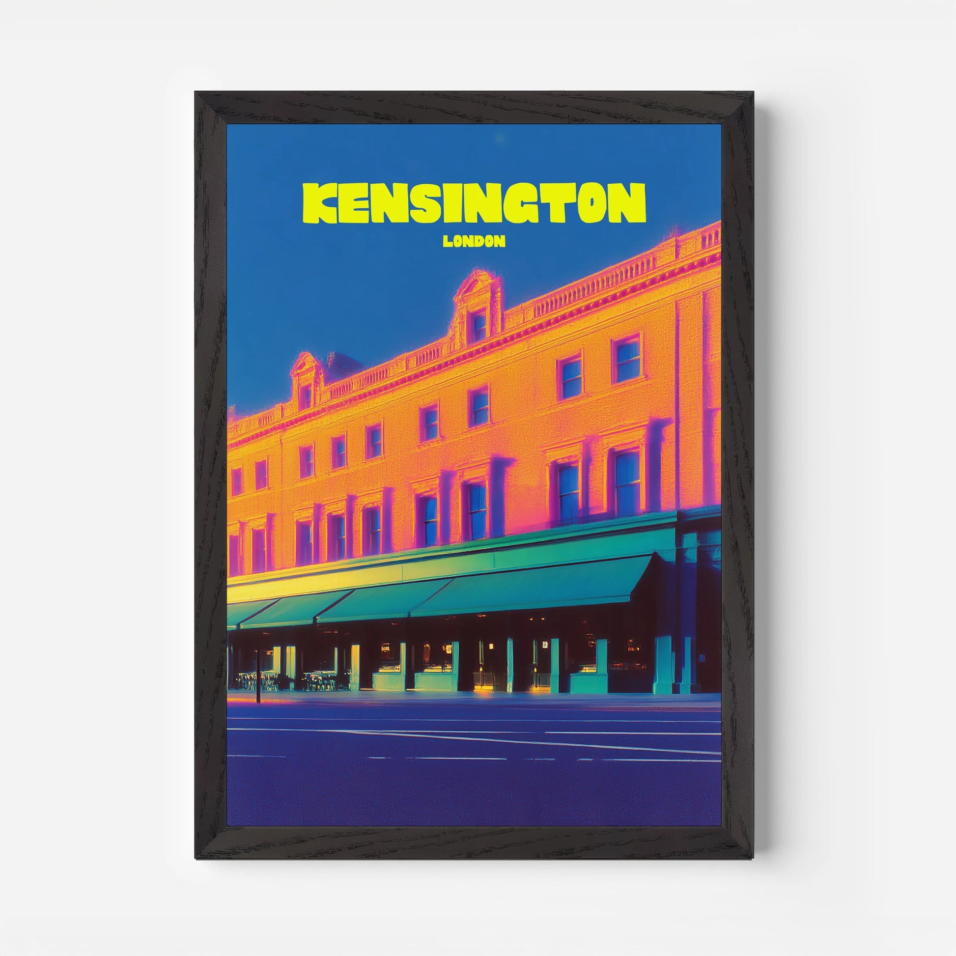 Kensington London England Travel Poster - Postered