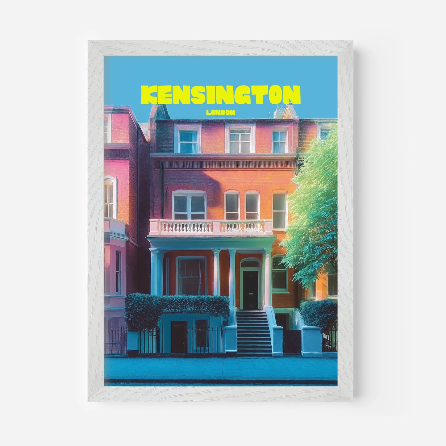 Kensington London England Travel Poster - Postered
