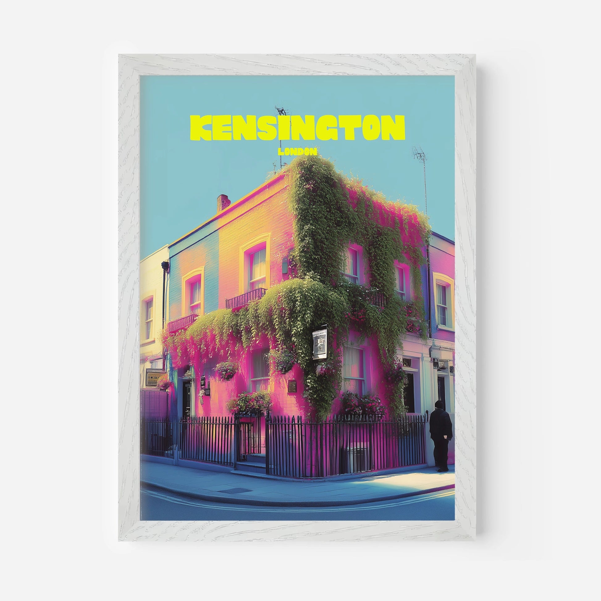 Kensington London England Travel Poster - Postered