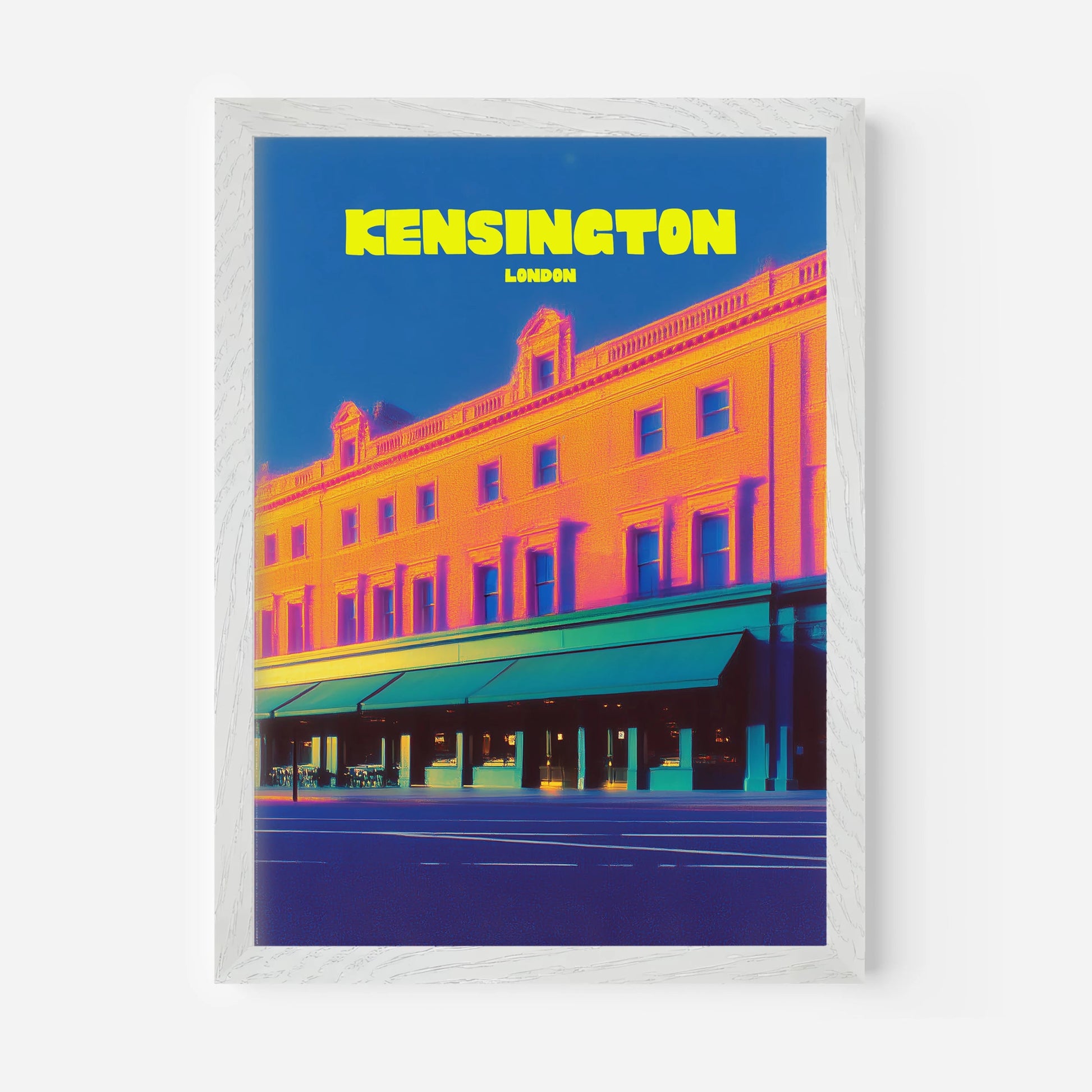 Kensington London England Travel Poster - Postered