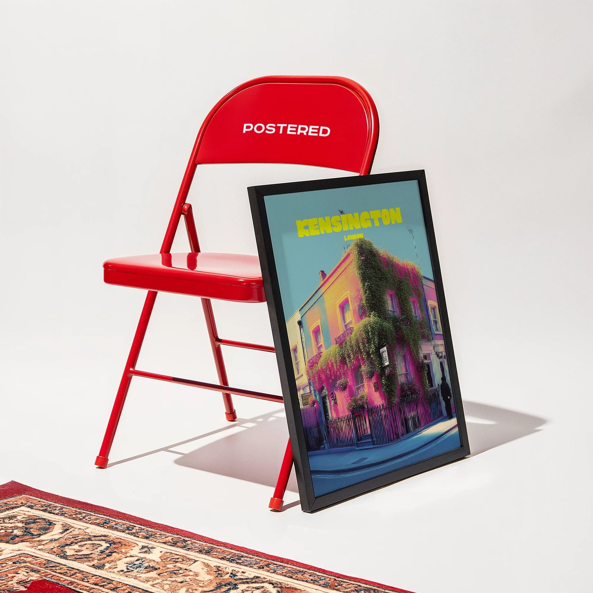 Kensington London England Travel Poster - Postered