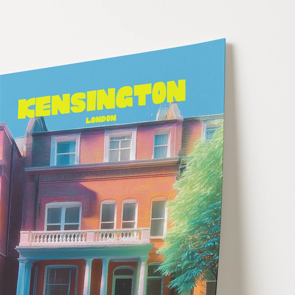 Kensington London England Travel Poster - Postered
