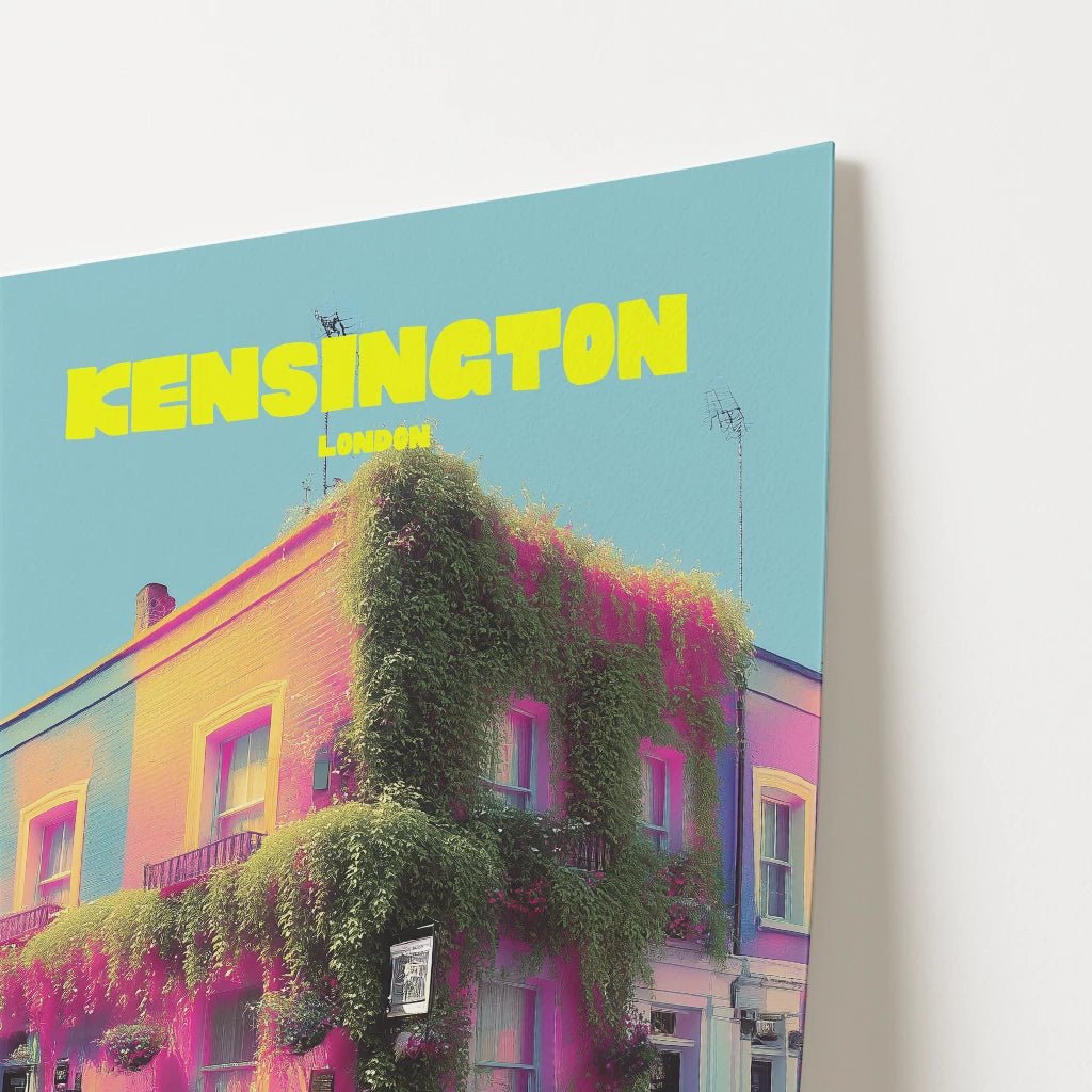 Kensington London England Travel Poster - Postered