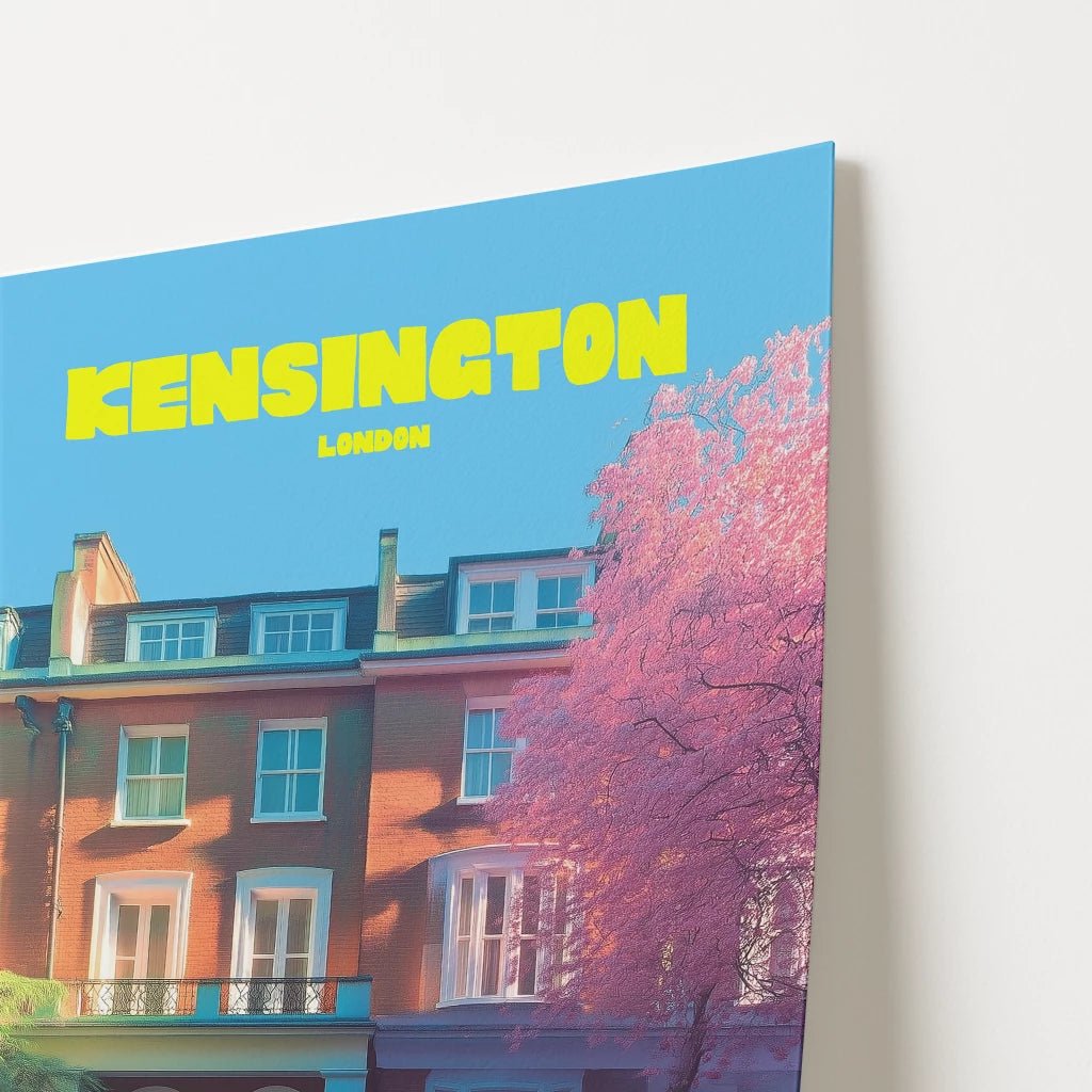 Kensington London England Travel Poster - Postered