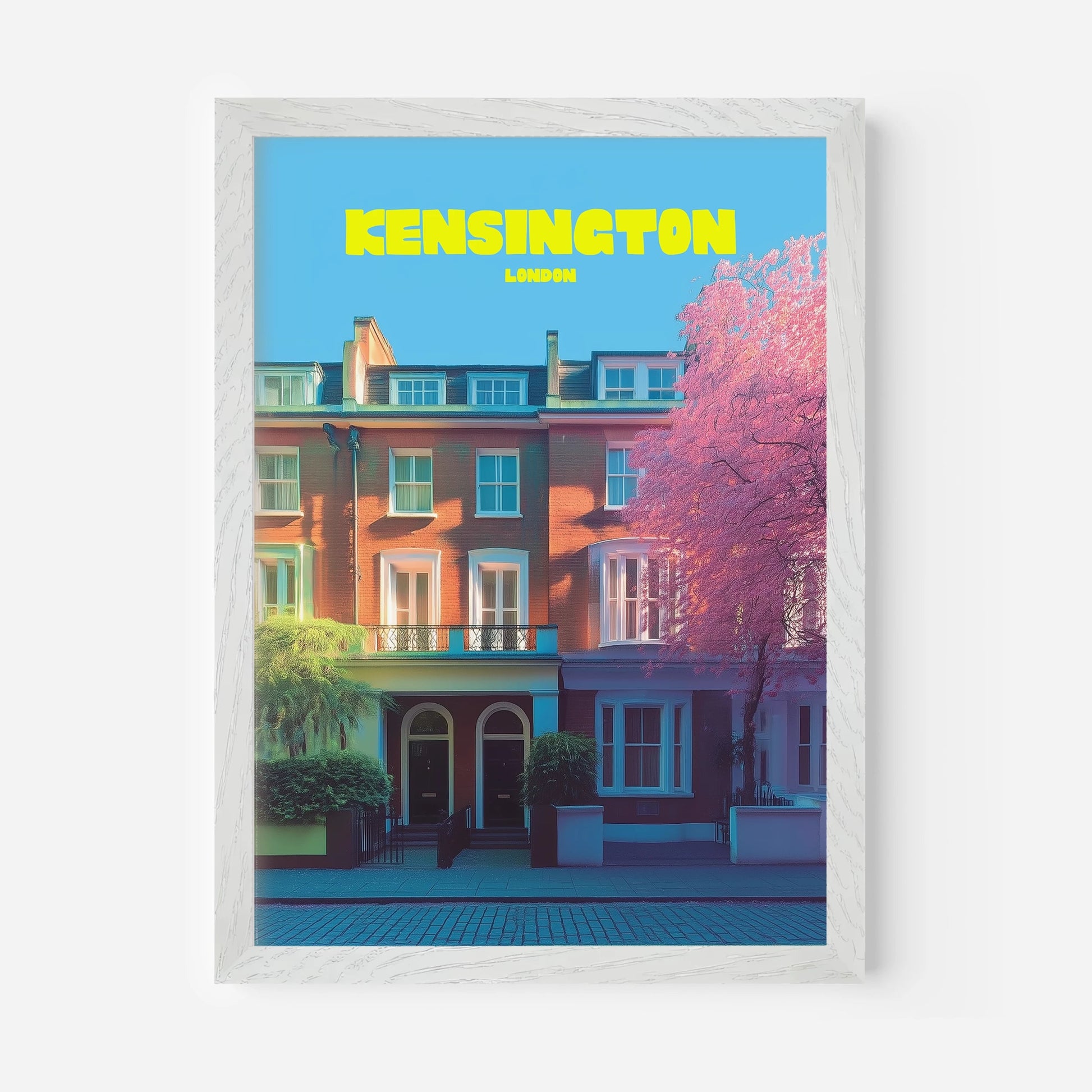 Kensington London England Travel Poster - Postered